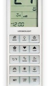 Telecomando universale per climatizzatori AirCo 5000 in 1 - SUPCU005